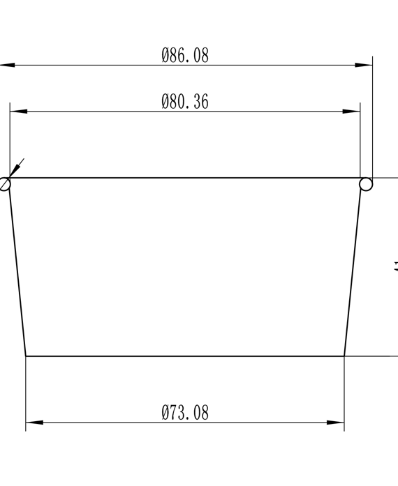 Schema Papirna čaša h41